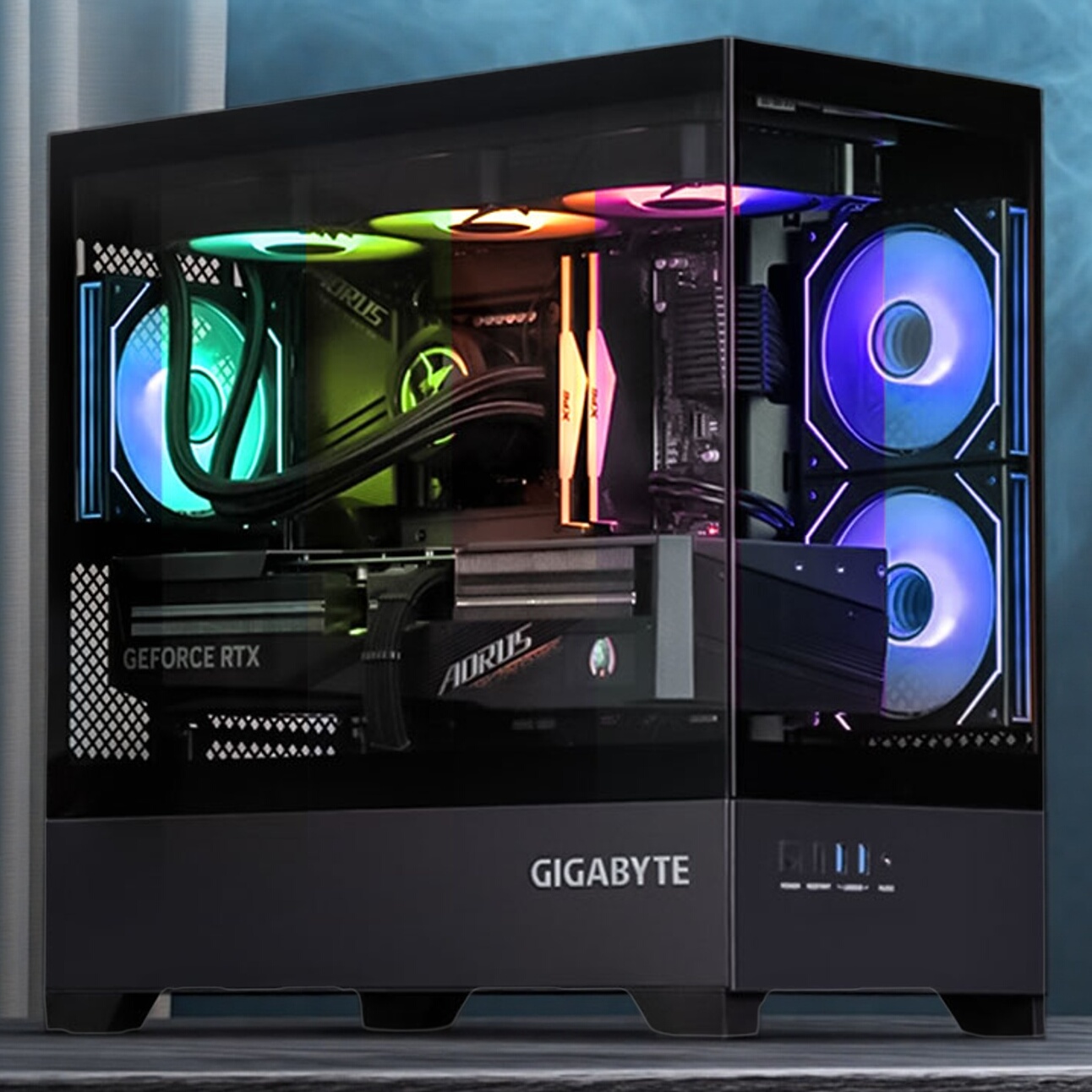 技嘉官方旗舰店DIY兼容组装整机 U5 245K主机搭5060/5060Ti/5070显卡台式电脑2K黑神话悟空游戏电竞整机