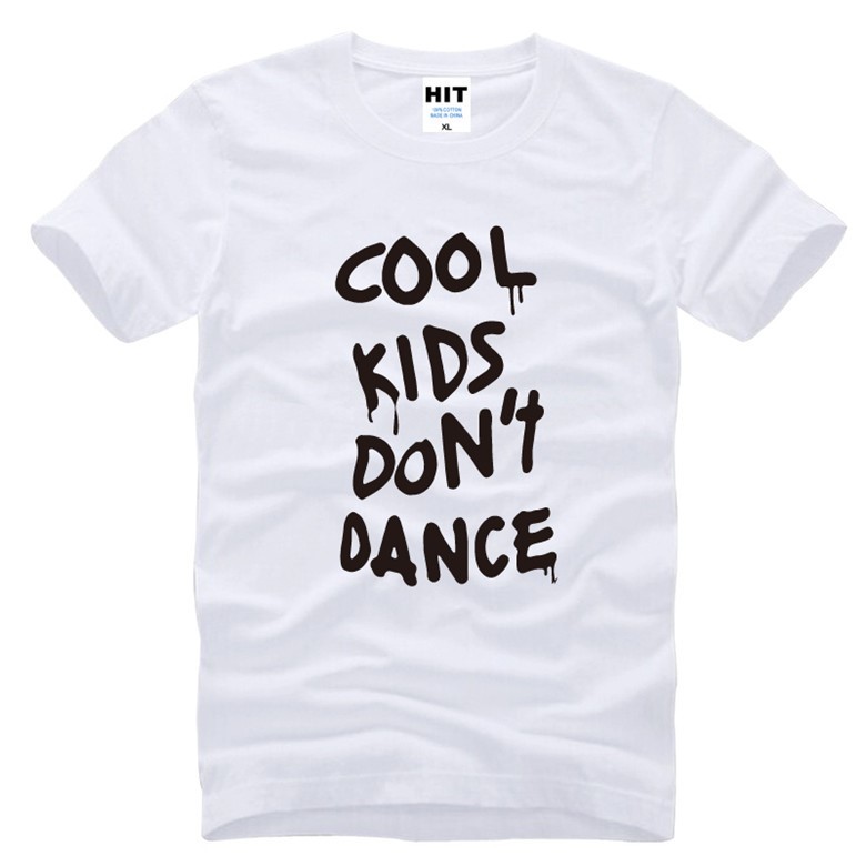 男式短袖T恤 One Direction 1D 音乐摇滚 Cool Kids Don't Dance