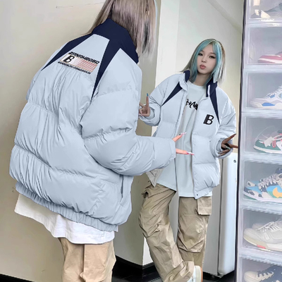 羽绒棉服加厚冬季棉袄外套潮