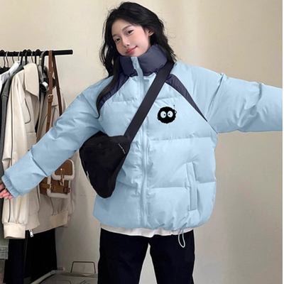 冬装韩版大码时尚棉服女