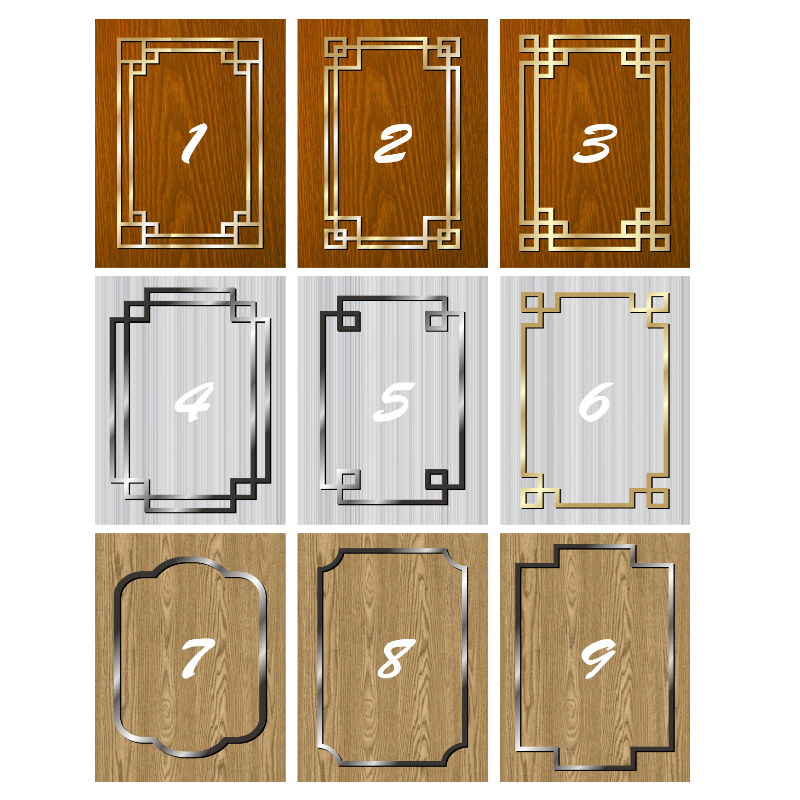 不锈钢柜门框T型一体框架实心框