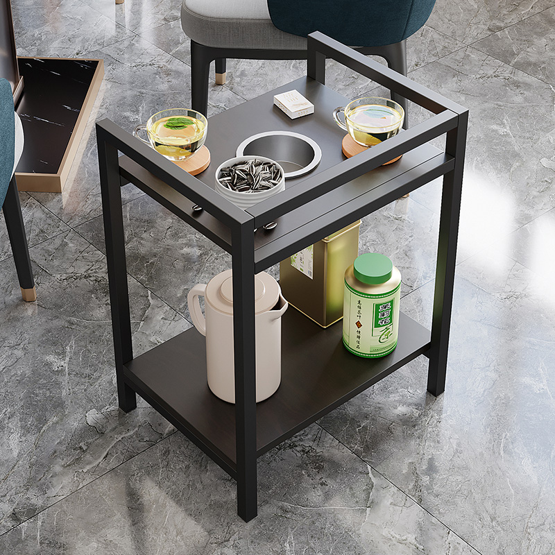 麻将桌棋牌室茶几茶水柜茶楼麻将机茶几专用茶水架子可移动小边几