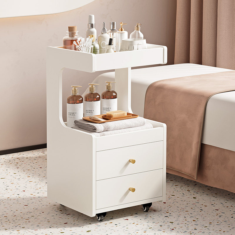 美容院专用小推车皮肤管理可移动置物架高级仪器化妆品手推工具车