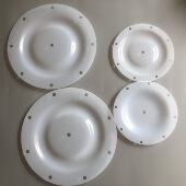 100气动隔膜泵配件膜片耐腐蚀 F46隔膜片QBYQBK15