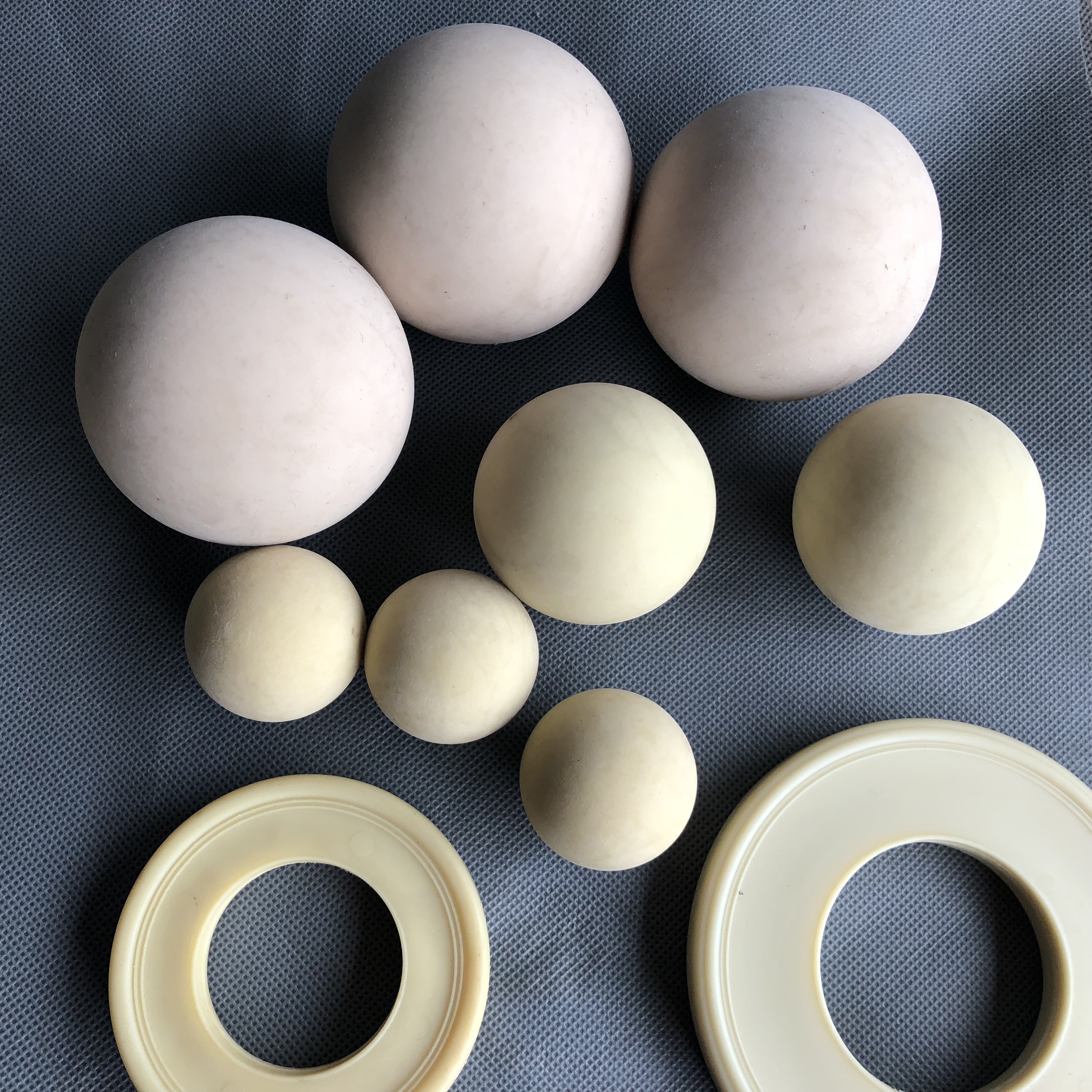 止回阀球气动隔膜泵三道胶耐磨