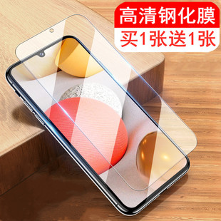 A90 A72全屏覆盖A74保护膜M12玻璃M30贴膜A60防爆A80 5G膜A51 A12手机膜A32高清A02S 适用三星A42钢化膜A52