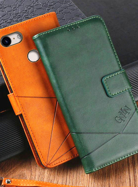 适用谷歌pixel3A手机壳Pixel3XL翻盖皮套PIXEL3插卡pixel2xl防摔Google pixe男女款第一代保护全包壳手机套