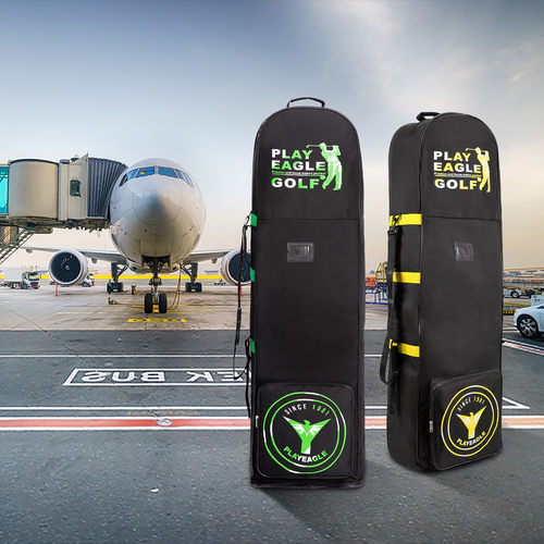 送密码锁高尔夫航空托运包带拖轮