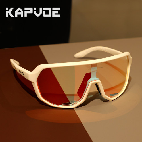 卡普沃Kapvoe骑行眼镜徒步登山专业日夜两用近视自行车防风护目镜