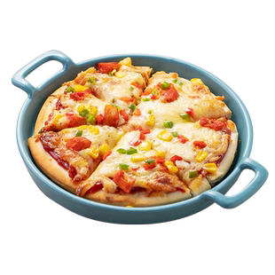 小牛凯西·成品披萨空气炸锅半成品早餐榴莲饼pizza饼底加热即食