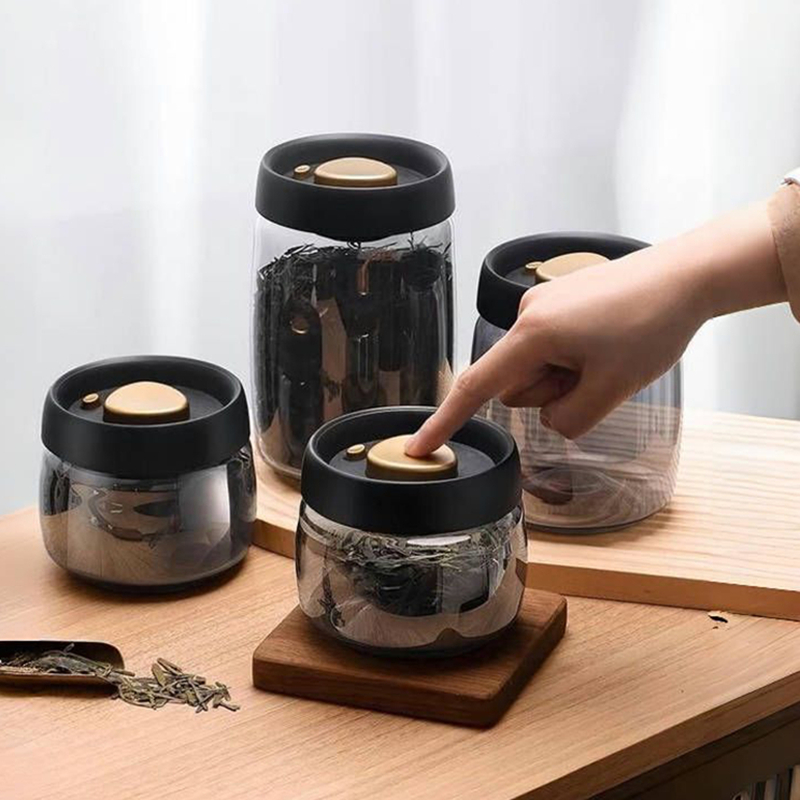 避光茶叶罐抽真空储茶罐