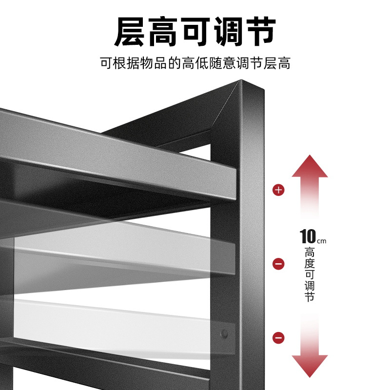 厨房置物架微波炉架子置物架家用台面可伸缩收纳支架烤箱置物架子