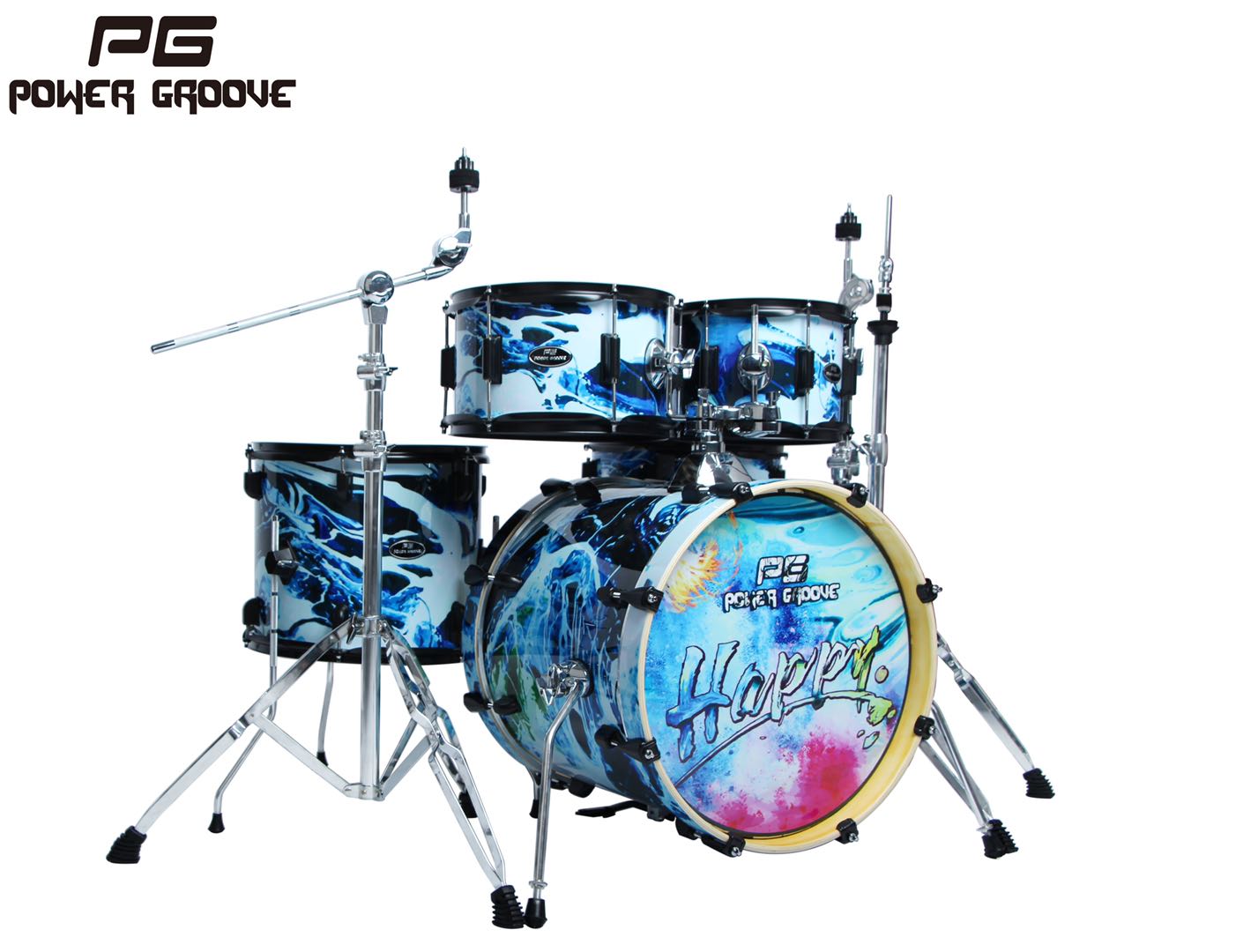 PG品牌双面神系列双面翻转静音鼓架子鼓爵士鼓成人儿童初学入门