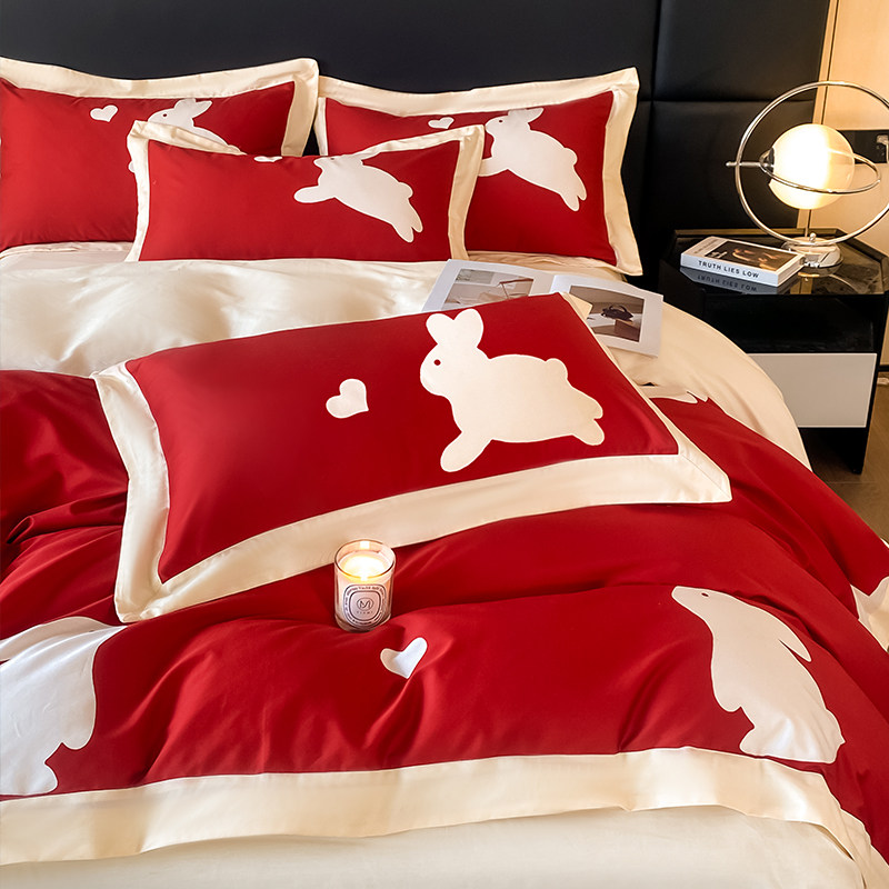 100S纯棉四件套100全棉轻奢高级