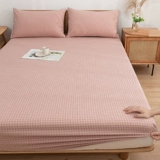 Хлопковая простыня, хлопковое покрывало, матрас, накладки, комплект, коллекция 2023, 3 предмета