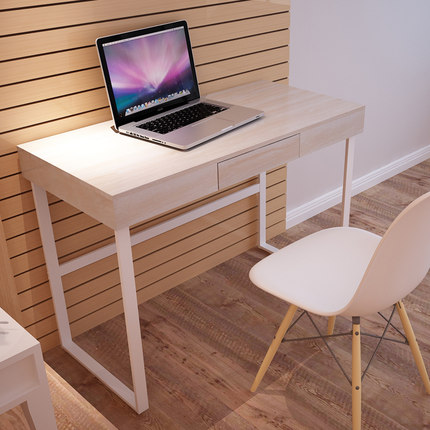 翊通台式电脑桌办公桌写字台 家用简约现代笔记本电脑桌 简易书桌