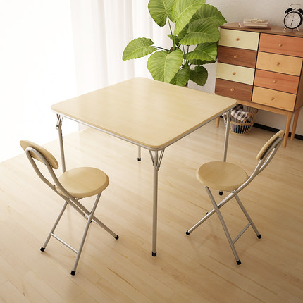 翊通折叠桌麻将桌餐桌饭桌方桌办公会议桌简易户外便携摆摊小桌子