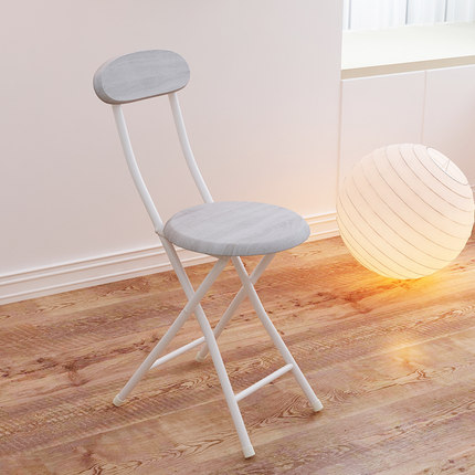 翊通 靠背折叠凳休闲椅 宿舍小椅子居家小凳子培训椅折叠椅板凳