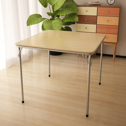 翊通折叠桌麻将桌餐桌饭桌方桌办公会议桌简易户外便携摆摊小桌子