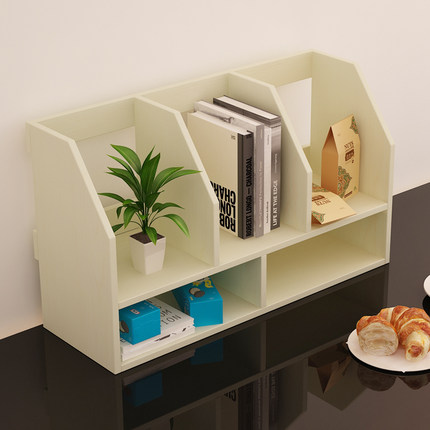 翊通桌上小书架创意伸缩置物架简易学生电脑桌面收纳办公桌组合架