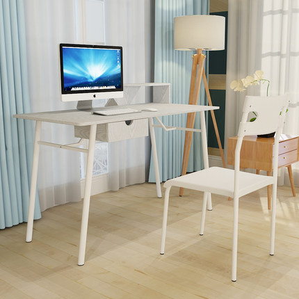 翊通创意简约台式电脑桌 时尚笔记本书桌家用写字台 简易办公桌子