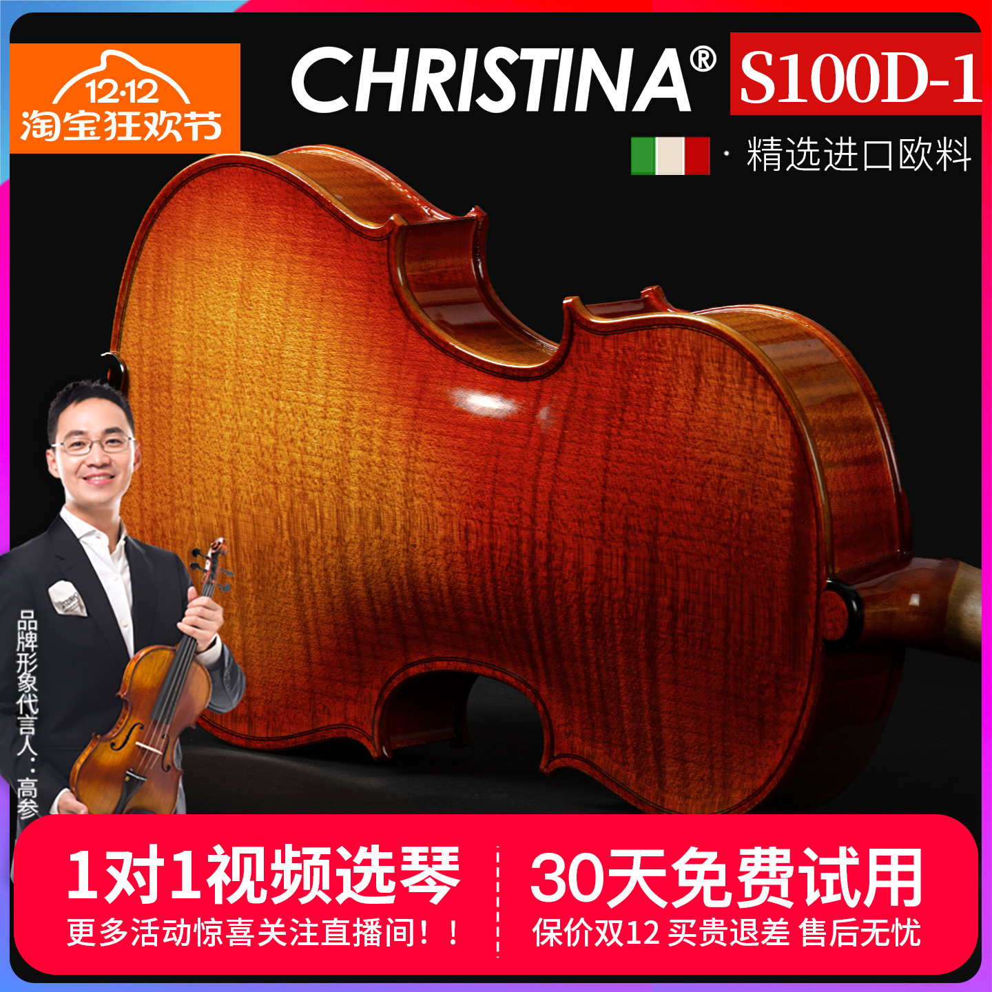 克莉丝蒂娜小提琴专业级
