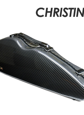 小提琴琴盒 VB38-44 半圆黑色条纹琴盒轻便易携带4/4尺寸