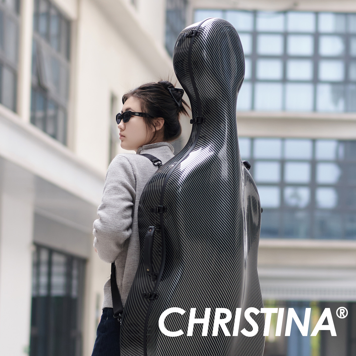 christina碳纤维包大提琴盒子