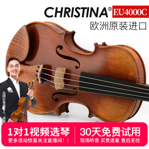 专业级欧洲原装进口考级小提琴