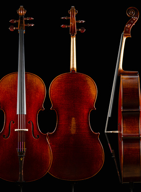 克莉丝蒂娜  SC400B进口欧料专业演奏考级实木手工大提琴