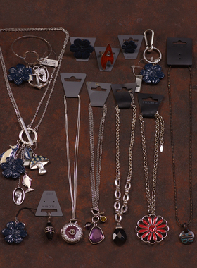 pilgrim老货打版样品PG项链耳环