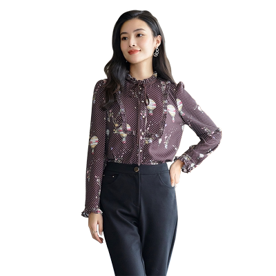 歌蒂诗直筒通勤长袖优雅气质