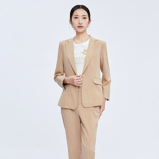 外套 歌蒂诗秋季 通勤简约大气职场干练西装 时尚 3C36W1044 专柜新款