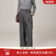 休闲简约宽松舒适直筒长裤 歌蒂诗2024冬季 专柜新款 女士8E46K3901