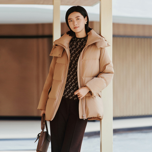 8E43Y1592 气质简约百搭鹅绒羽绒服外套 歌蒂诗冬专柜新款 时尚