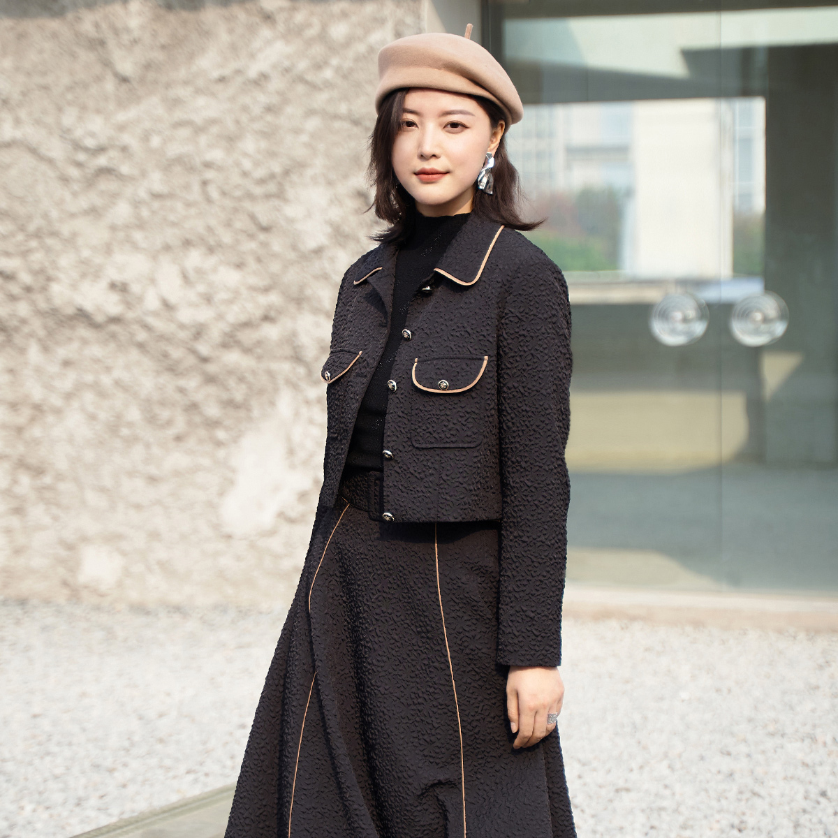 歌蒂诗时尚通勤短外套