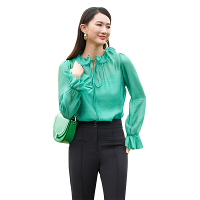 歌蒂诗春季新款小衫短套头衫