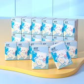 蓝漂竹浆本色迷你手帕纸10包条装 小包纸巾酒店餐厅商场 便捷式