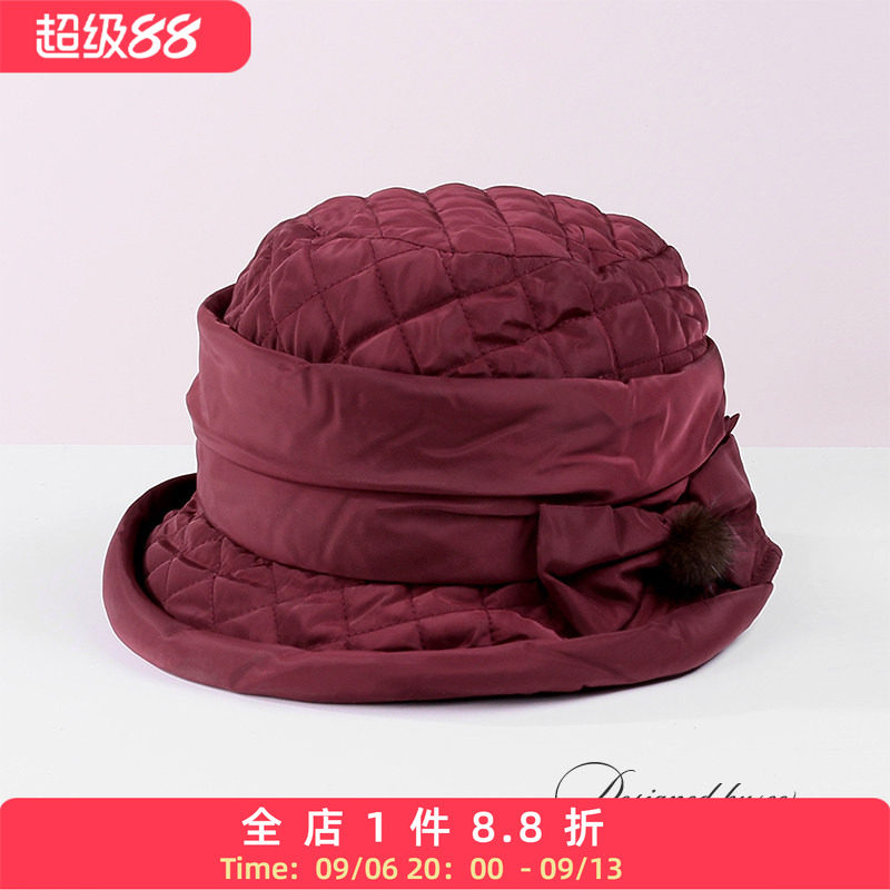 EE 新款秋冬时尚简约女帽 甜美可爱棉帽贝冬季保暖帽9203