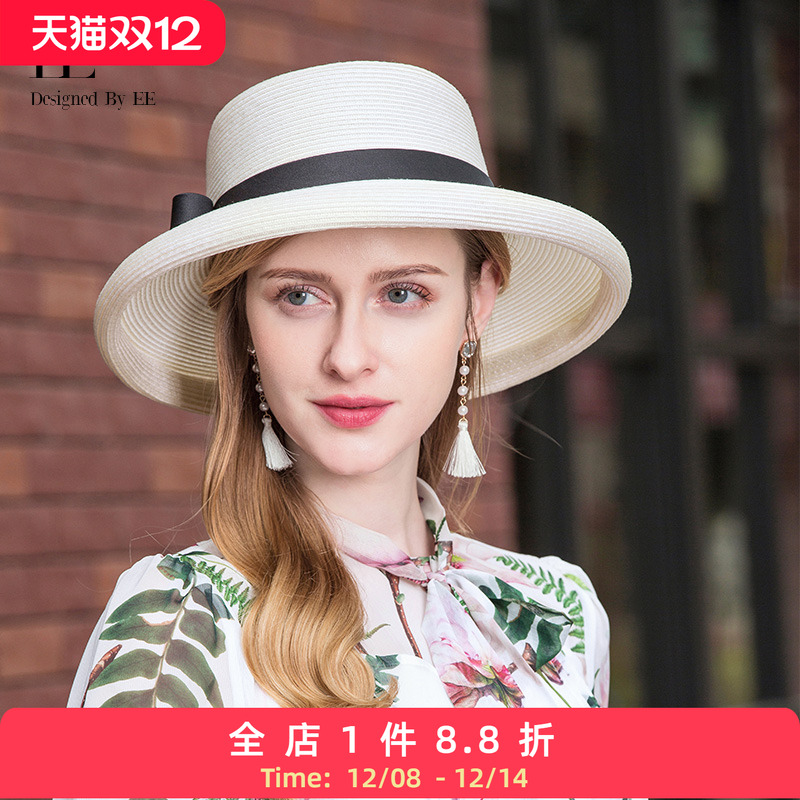 设计太阳帽EE英式原创