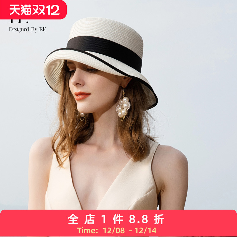 EE时尚防晒太阳帽夏季短发