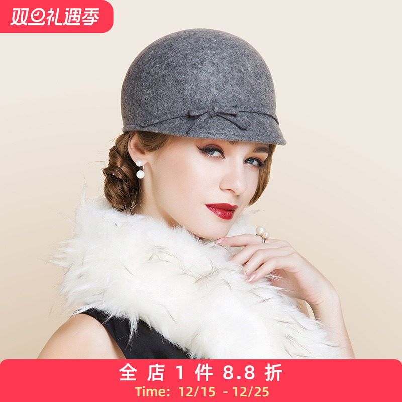 休闲帽子EE潮女款时尚秋冬