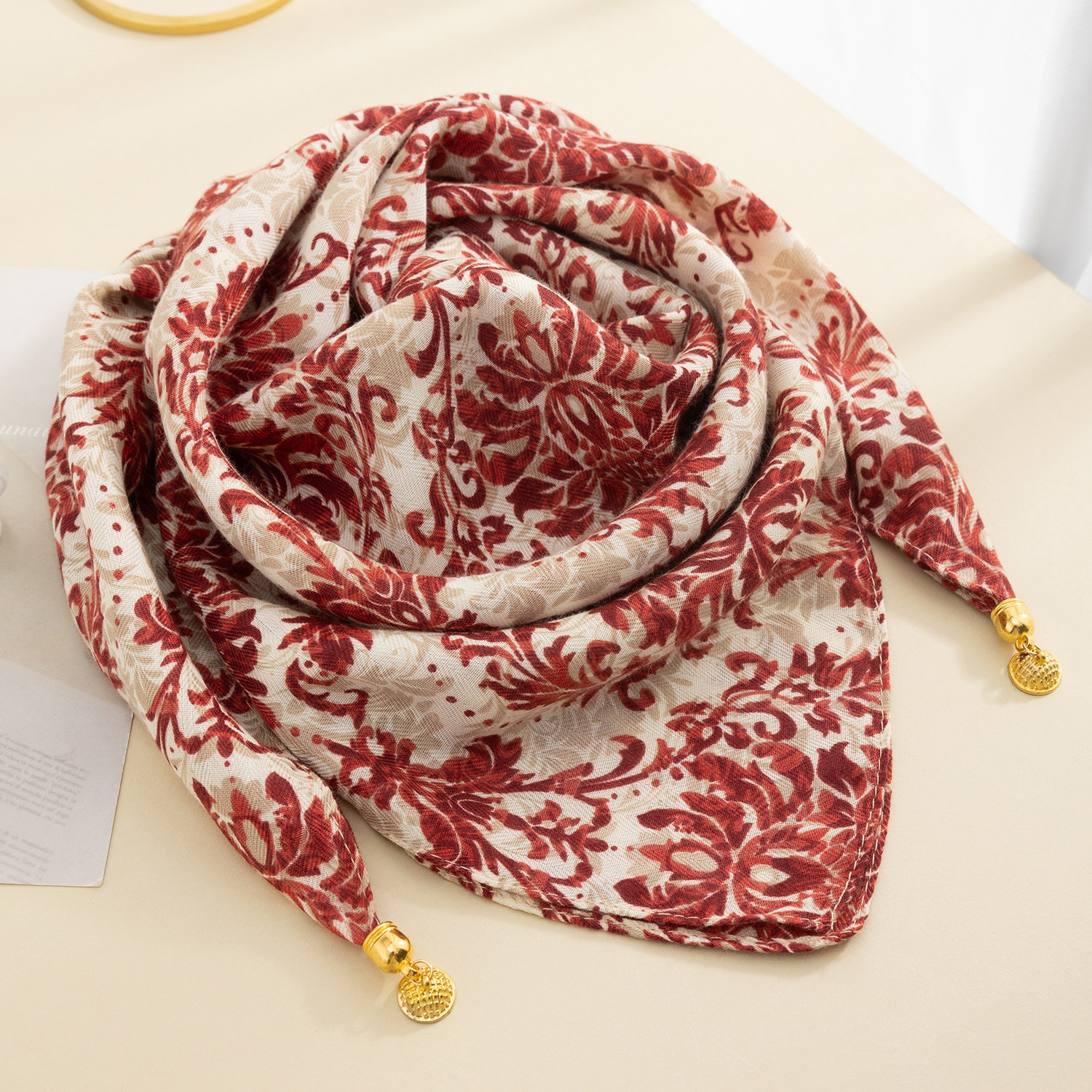 磁吸扣丝巾方巾女系脖高级感围巾春秋冬护颈女2025新款棉麻围巾女,服饰配件/皮带/帽子/围巾,围巾/丝巾/披肩,淘宝优惠券,粉丝福利购,淘宝优惠卷