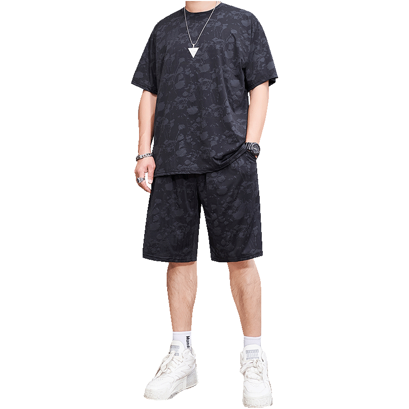 伟臣休闲套装加大宽松版型