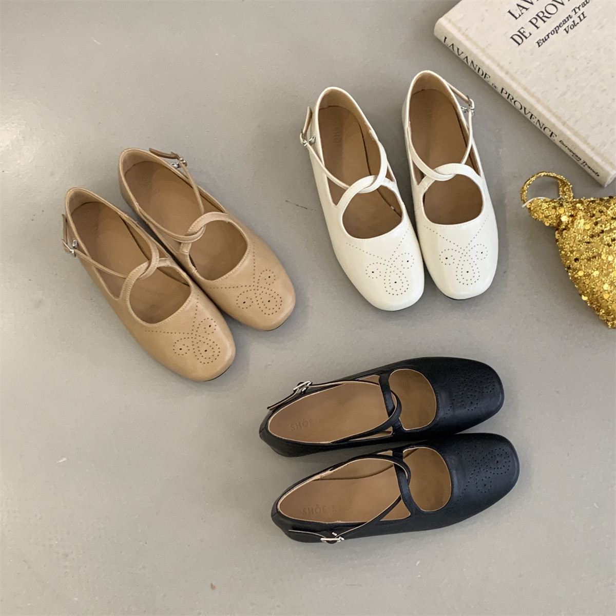 单鞋女低跟法式复古风2026年新款玛丽珍鞋温柔风平底小皮鞋英伦风,女鞋,浅口单鞋,淘宝优惠券,粉丝福利购,淘宝优惠卷