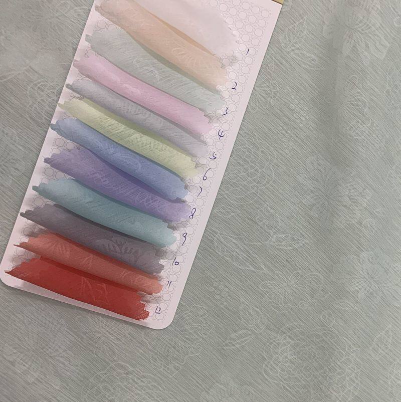 Vải organza vải organza mềm mại thoải mái nhẹ nhàng hán phục áo tay rộng váy nhu vải áo choàng hoa nhí