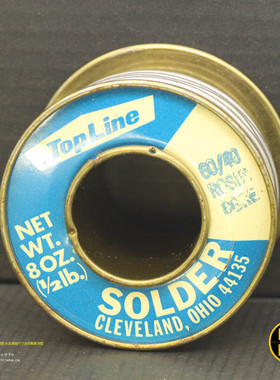 252科氏 古董美国俄亥俄铁轴焊锡丝Sn60Pb40电子管年代经典2.0粗