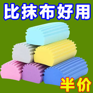 清洁棉海绵厨房不粘油清洁块洗手台吸水清洁棉吸海绵擦家用海绵块