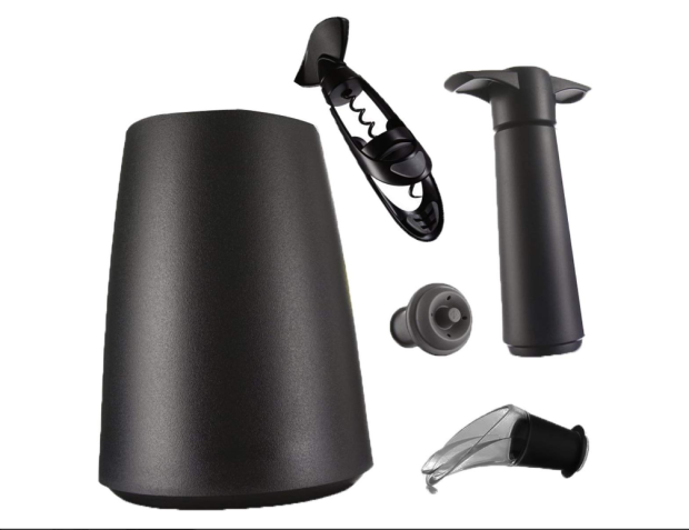 现货荷兰制造Vacu Vin抽真空瓶塞葡萄酒抽气筒红酒塞保鲜器