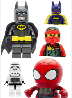 lego闹钟乐高幻影忍者人仔玩偶